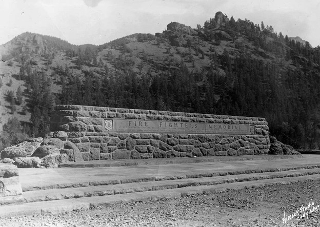 Blackwater Firefighters Memorial [Photo: Wyoming State Historic Preservation Office]