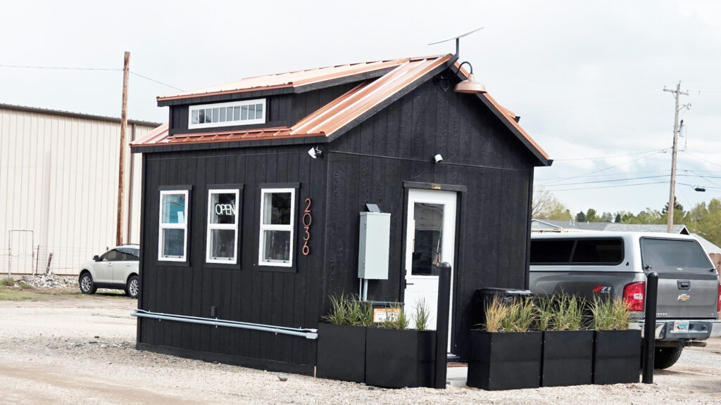 The Soda Junction hut on Bighorn Avenue in Cody, Wyoming.