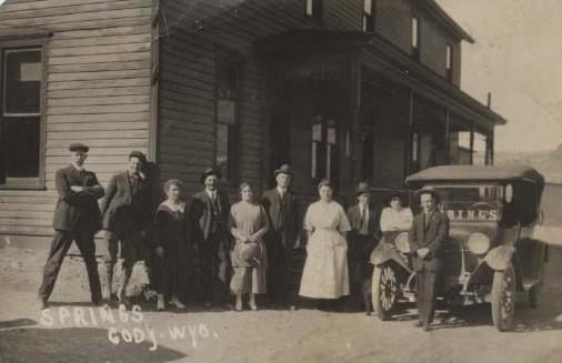 Photo 4 The Canyon Hotel at DeMaris Hot Springs. Photo courtesy of Park County Archives.