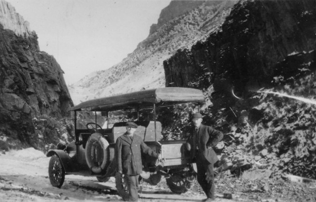 One of the first chambers leaving the great room in Spirit Mountain Cave 