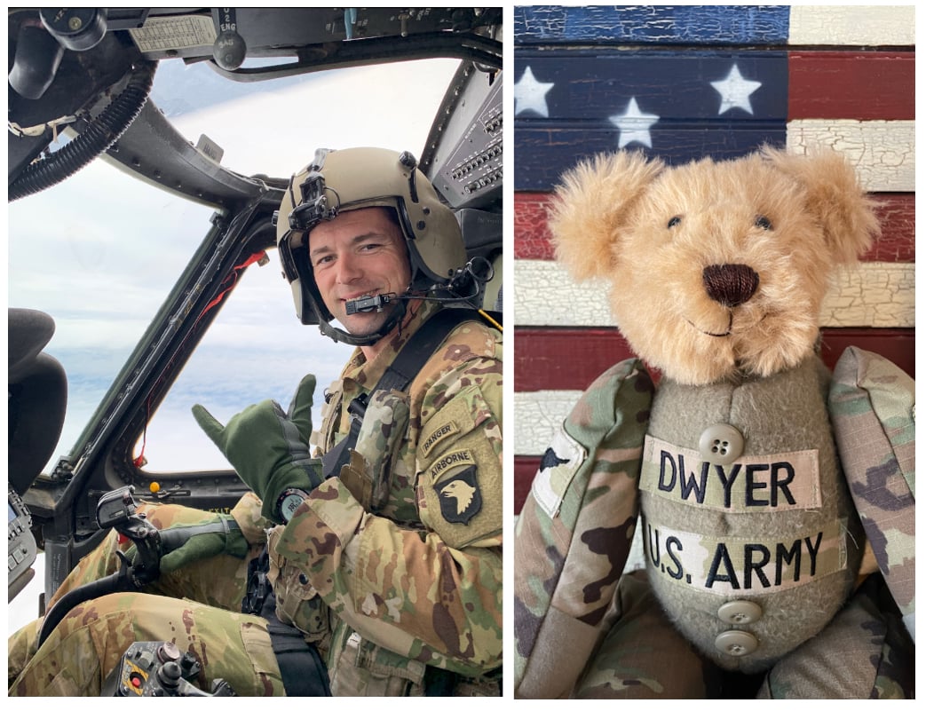 Memory Bear honors one of our fallen military.