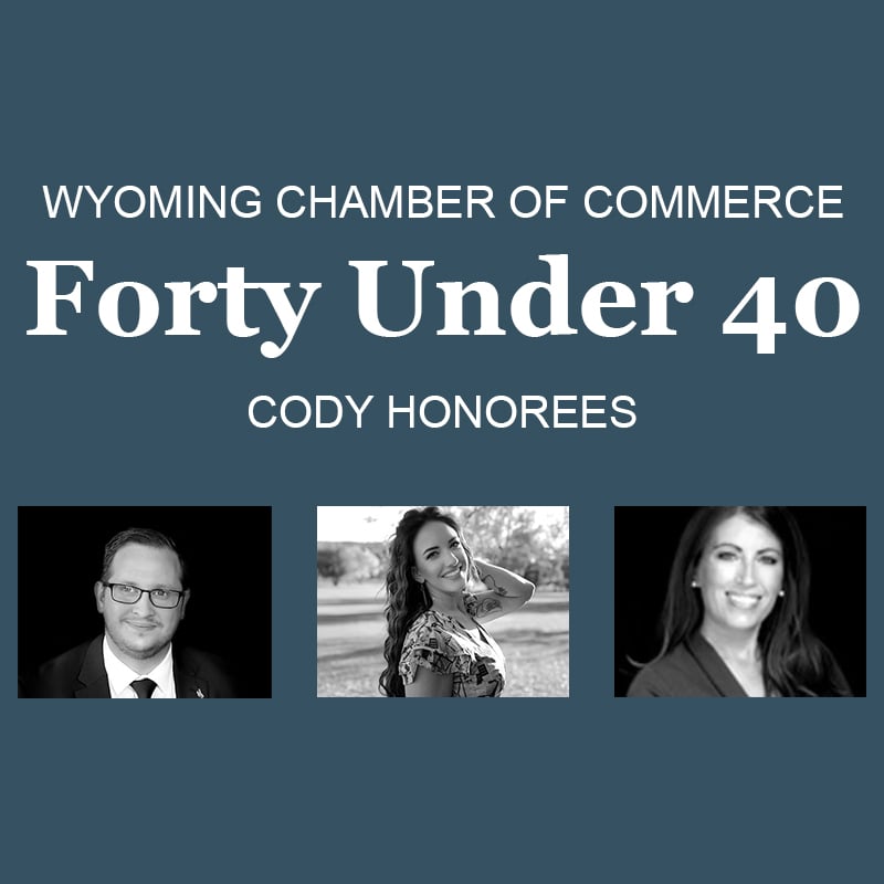 Three Codyites Honored for State Chamber's 40 under 40