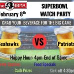 Super bowl party at the Irma Hotel