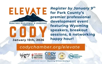 Level Up Your Leadership at Elevate Cody—January 15th