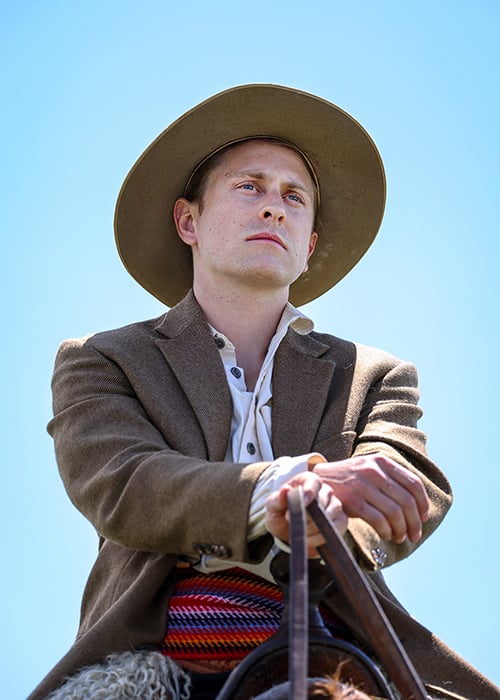 Eric Nelsen as Charlie Russell in Buffalo Daze