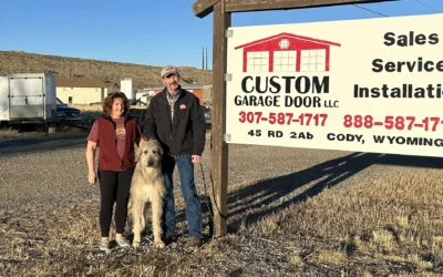 Faces of Cody: Lyndon Winkler-Custom Garage Door
