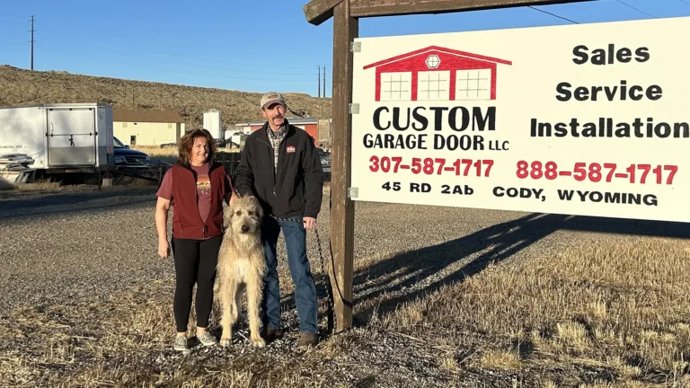 A Custom Garage Door company that is family owned in Cody WY