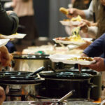 Photo of a potluck at CodyArts