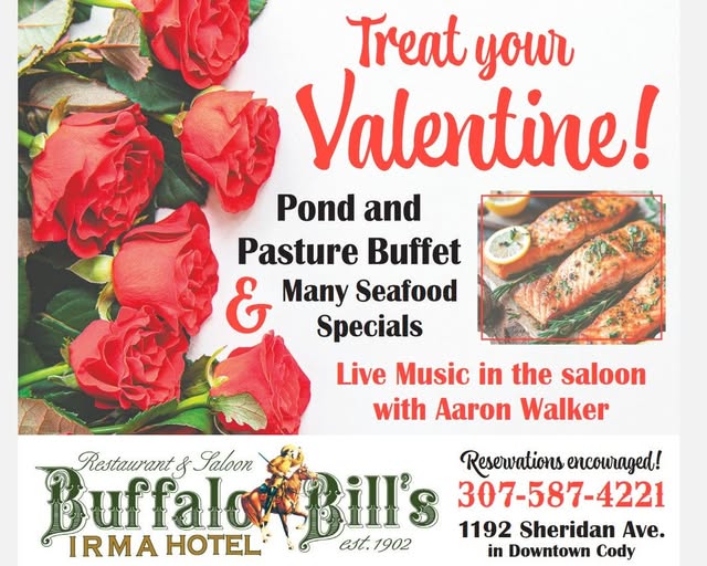 Valentine's Buffet at the Irma