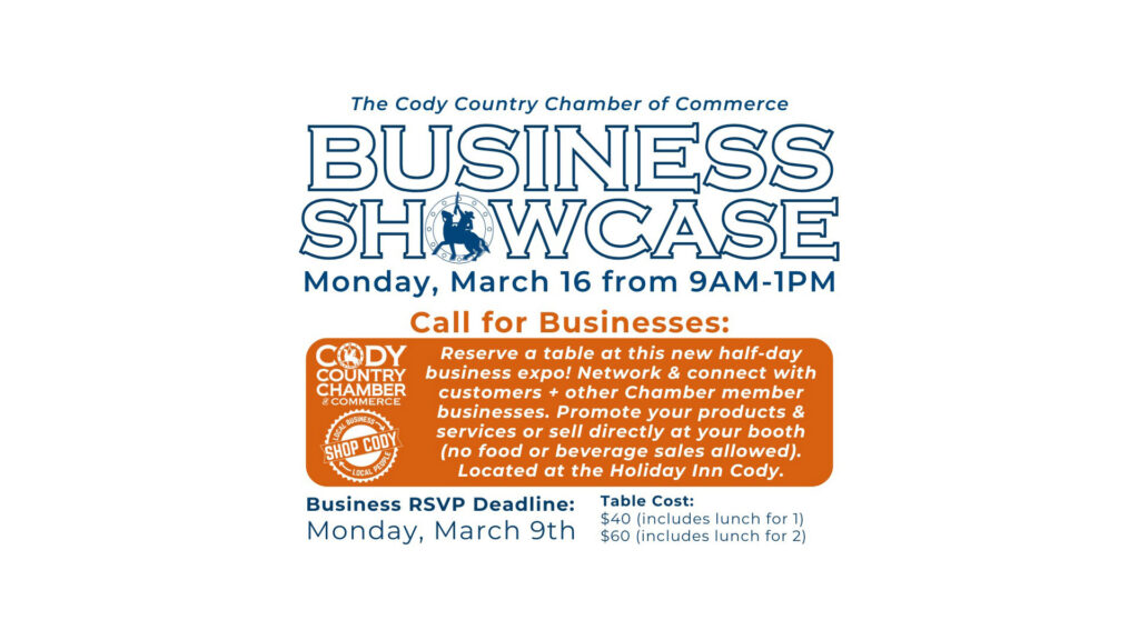 Chamber of Commerce Cody, WY Press Release