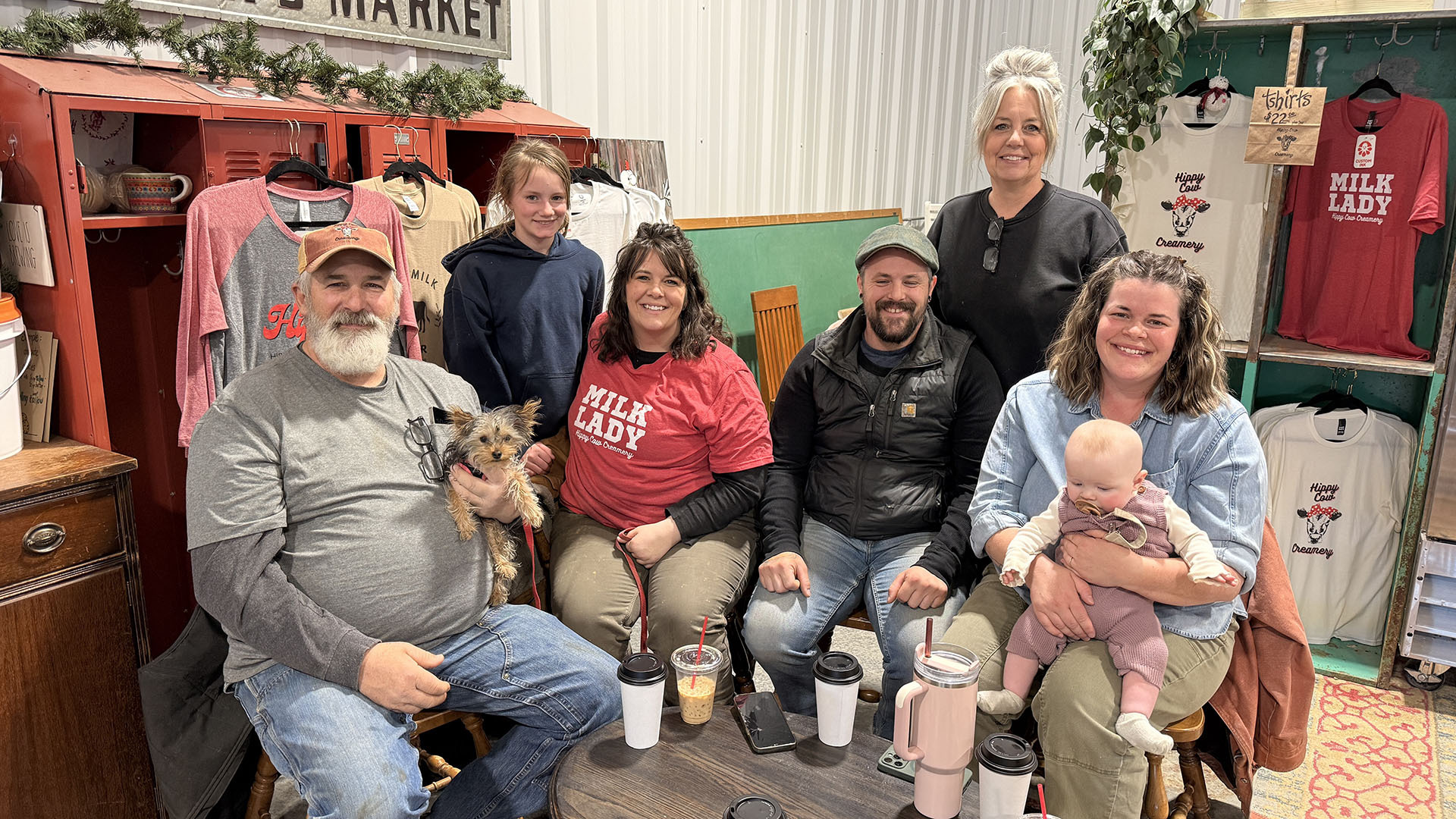 Hippy Cow Family/Owners, Cody WY