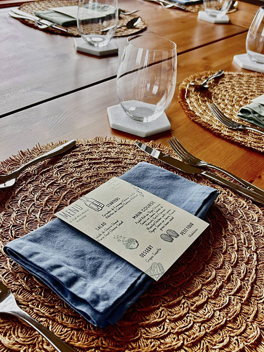 Dinner at the Fence and Beyond