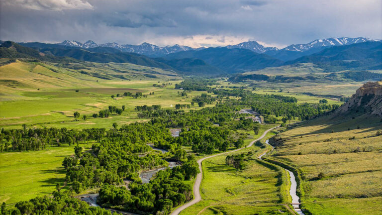The Antler Ranch, in Meeteetse WY
