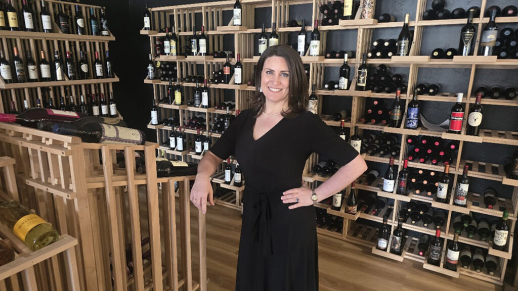 Cassandra White owner of Grape and Grain in Cody, Wyoming