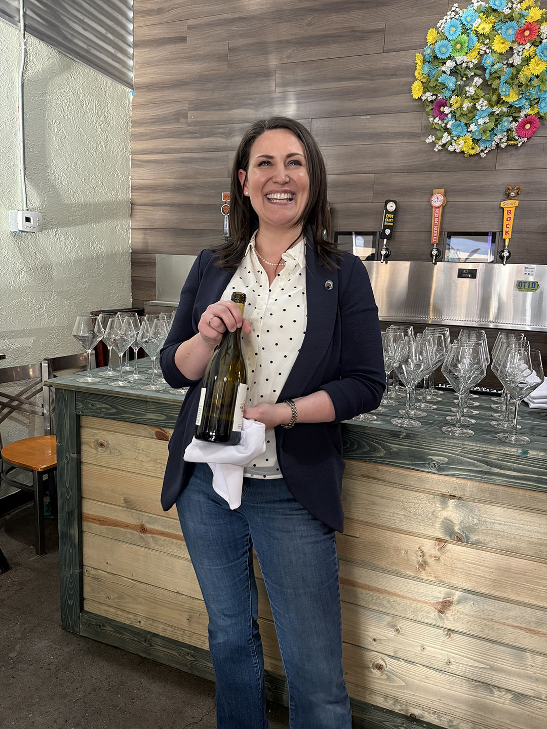 Cassandra White, Sommelier in Cody, Wyoming