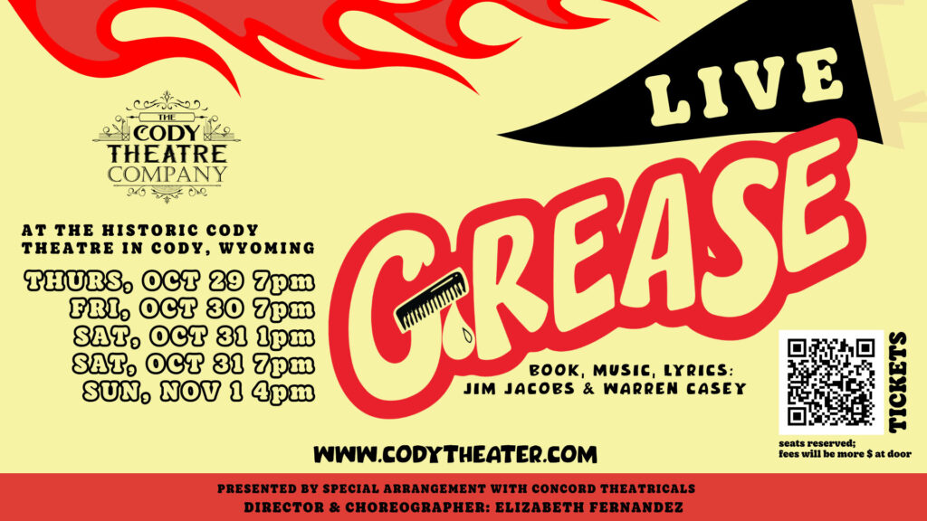"Grease" Coming Soon to the Cody Theatre